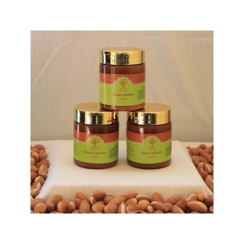 Argane Mejji: Masque capillaire  d'Argan et Avocat